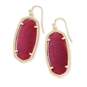 Maroon Kendra Scott Earrings